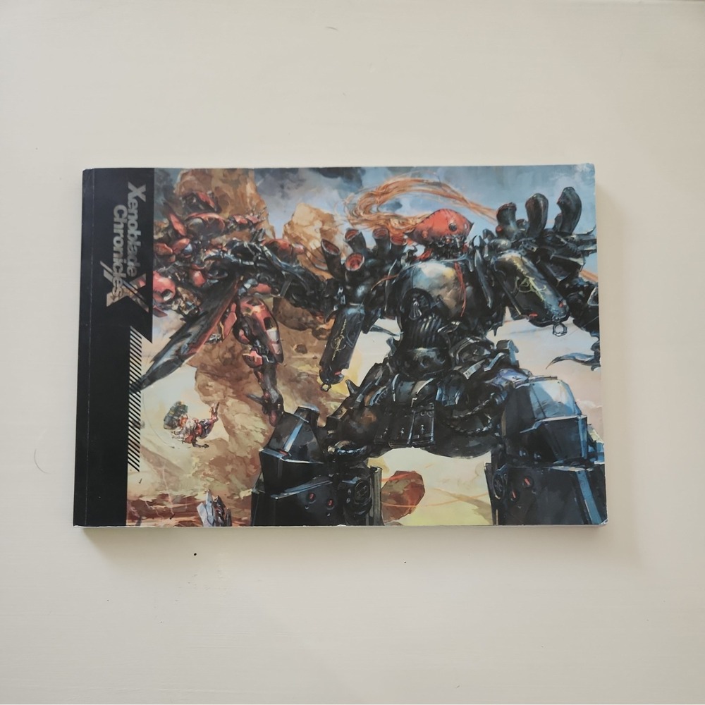 Xenoblade Chronicles X ARTBOOK video game paperback art book nintendo